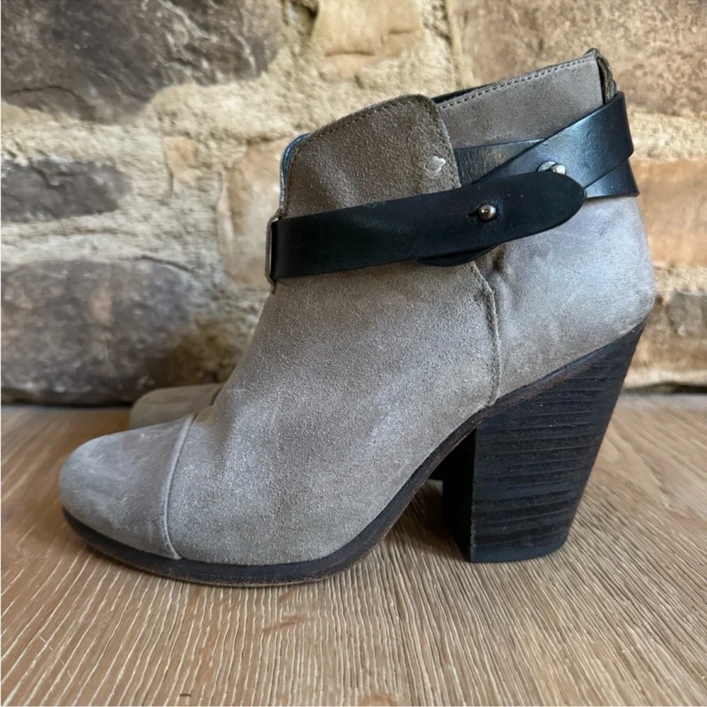 🔥SUEDE Moto boots 🔥 sz 6 Rag & Bone Harlow price is firm!